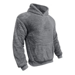 Hoodie - Mistura de Fleece com Capuz