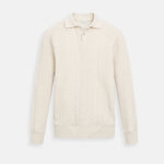 Sweater de Malha Misturada - Relaxada