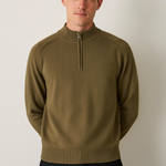 Pullover de Malha - Meio Zíper