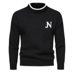 Sweater de Malha - Tecido de Mistura
