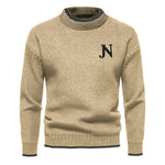 Sweater de Malha - Tecido de Mistura