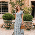Noémie | Vestido Maxi em Chiffon Floral