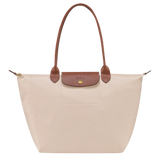 Longchamp - Saco Le Pliage Médio, Beige