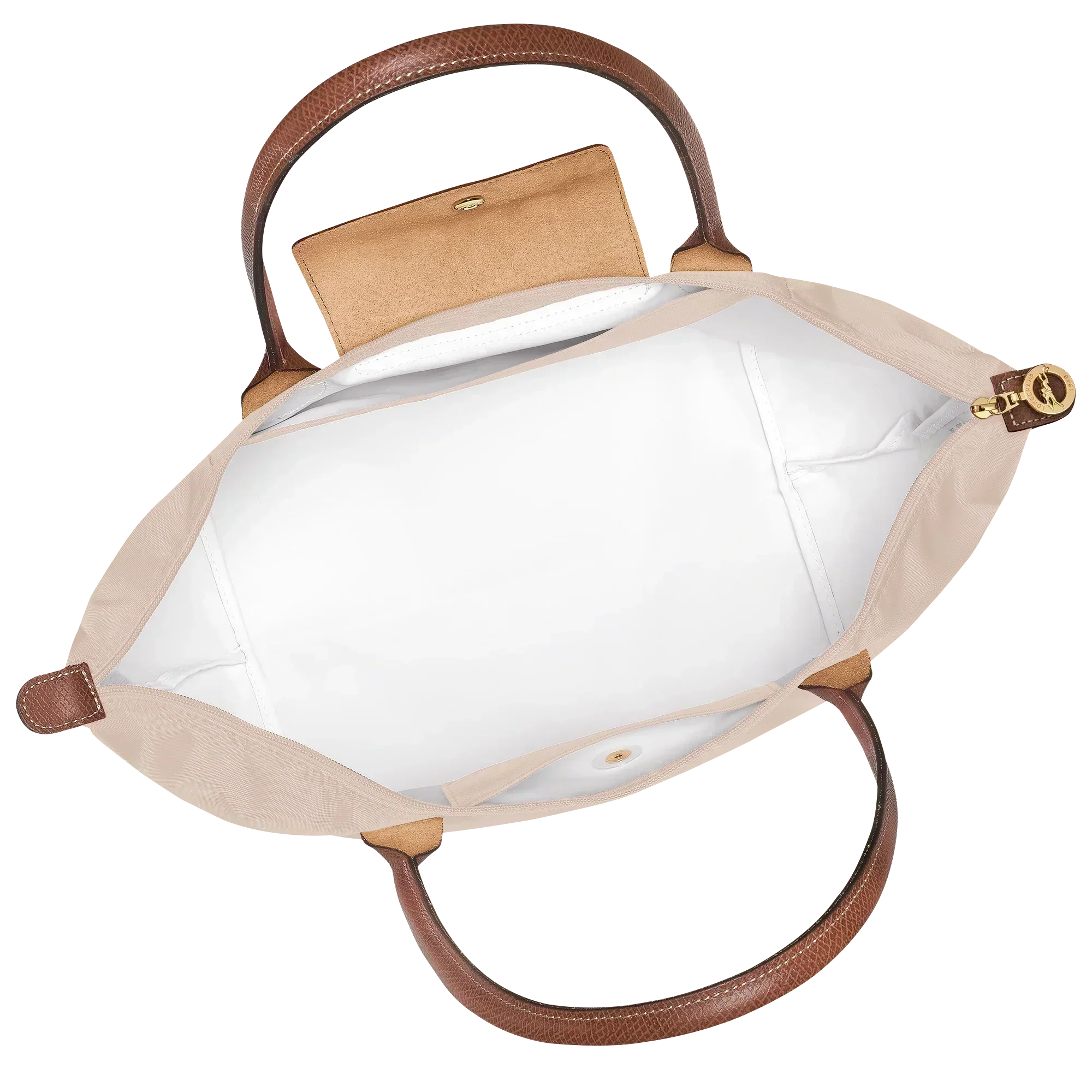 Longchamp - Saco Le Pliage Médio, Beige