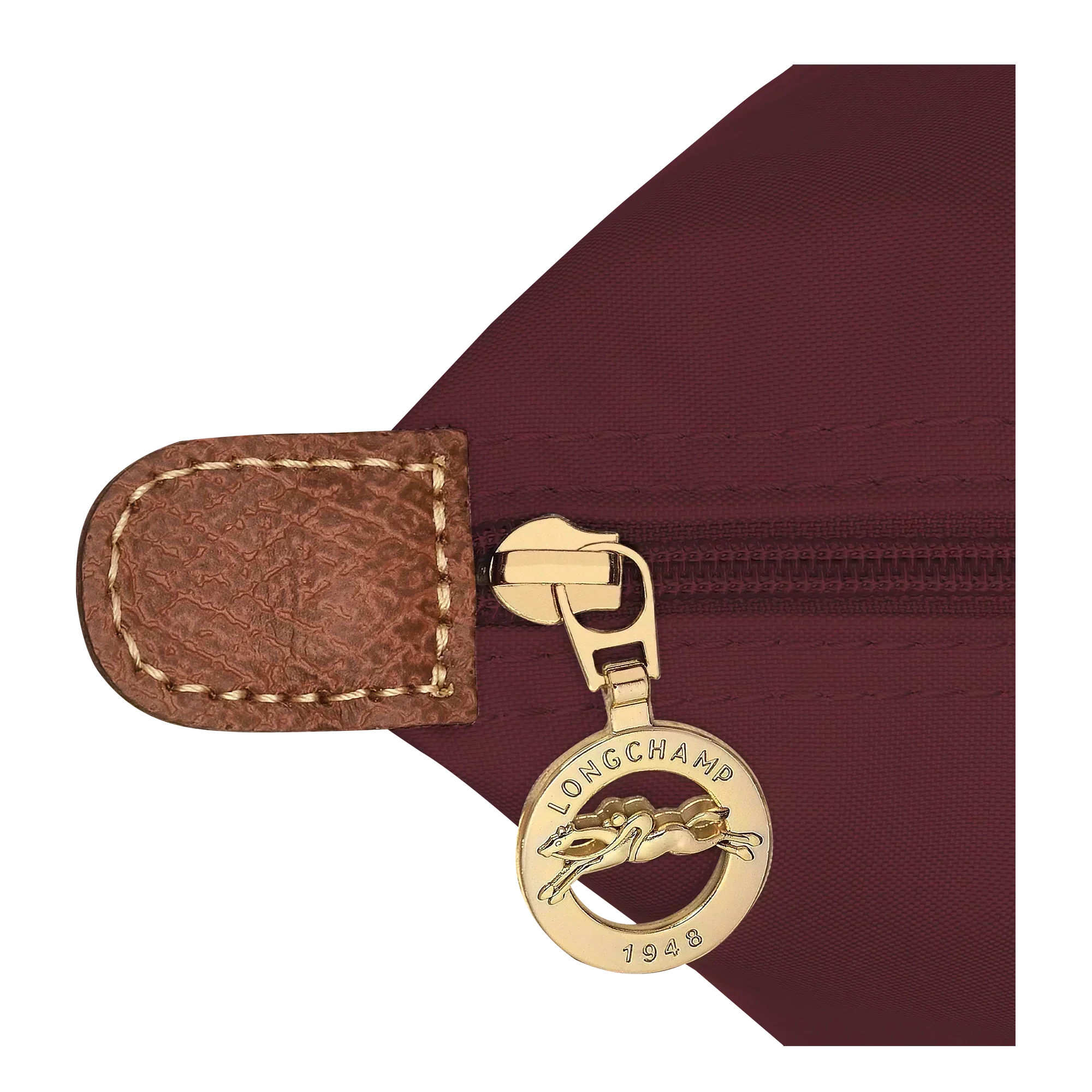 Bolsa Clássica - Grande Bolsa Le Pliage, Vermelho Borgonha