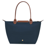 Bolsa Clássica - Tote Le Pliage Média, Azul Marinho