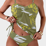 Carmen™ | Bikini com estampado tropical de folhas