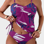 Carmen™ | Bikini com estampado tropical de folhas
