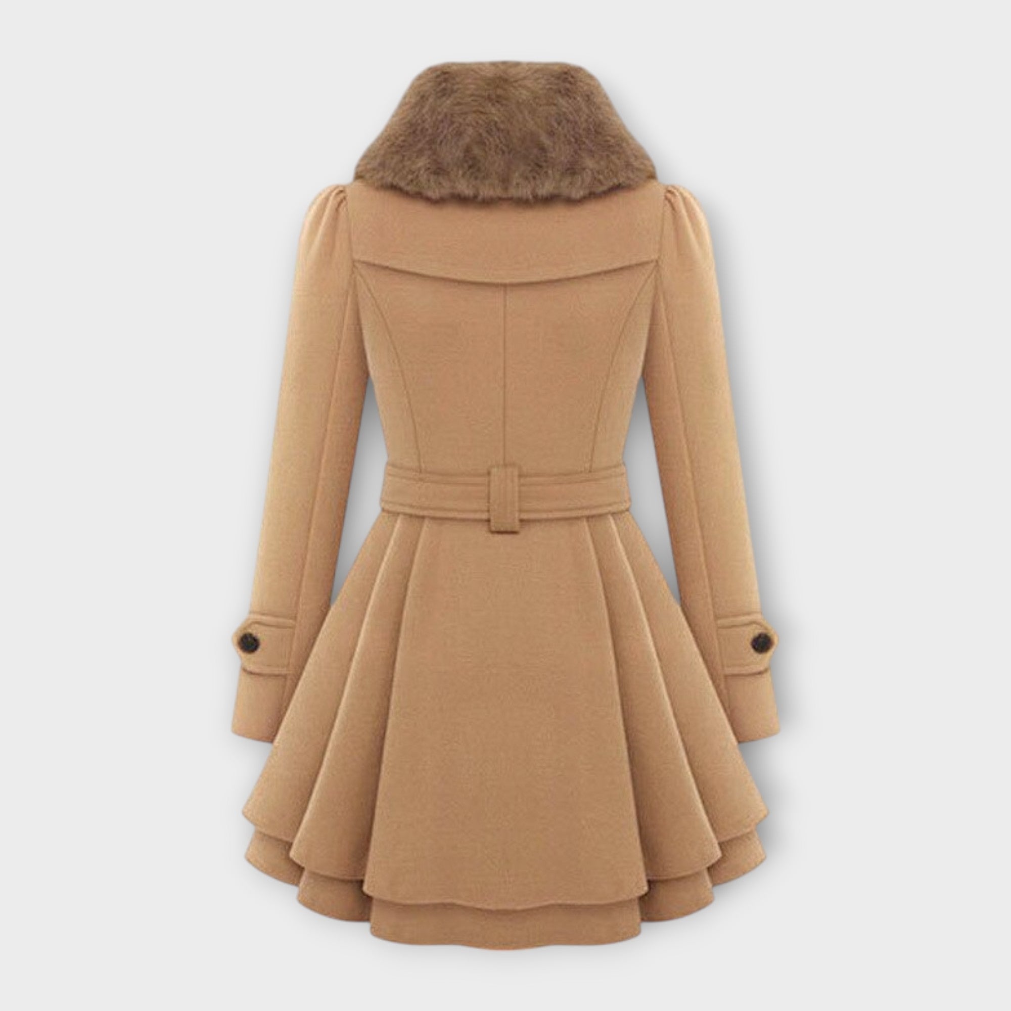 Ema - Casaco Elegante com Pele