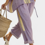 Lorena - Conjunto Boho Linho e Bambu