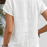 Anthousa™ | Camisa de gola botton