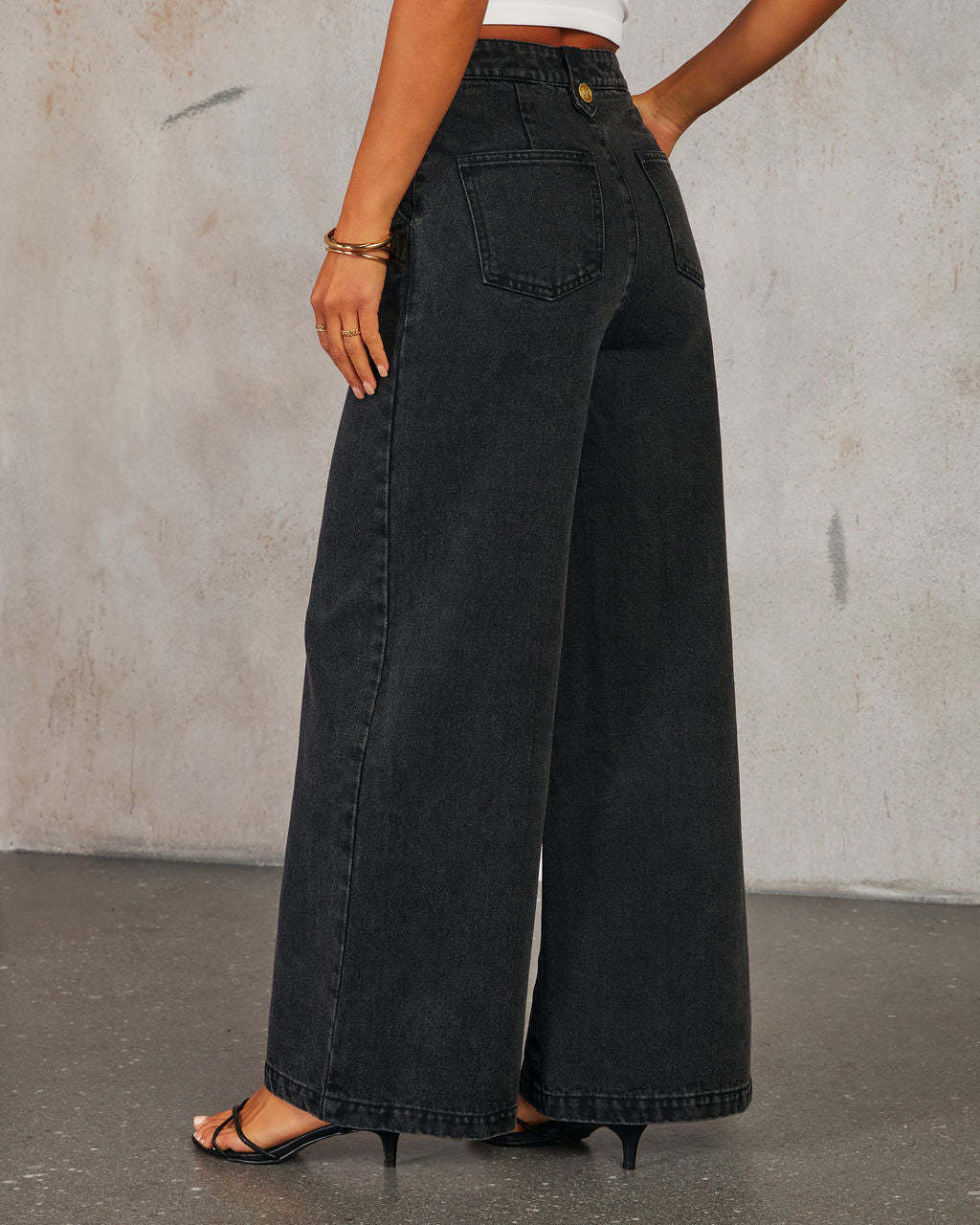 Felicia | Conjunto em denim elegante