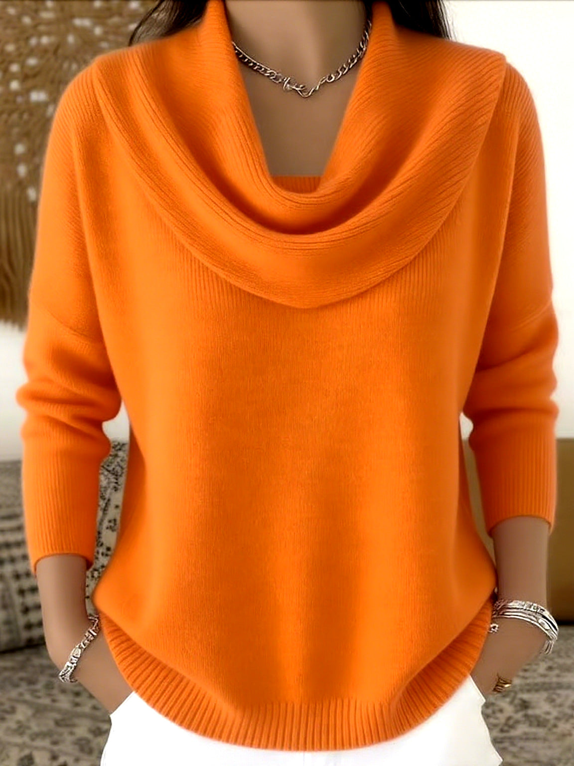 Julia | Camisola com Gola Drapeada - 7