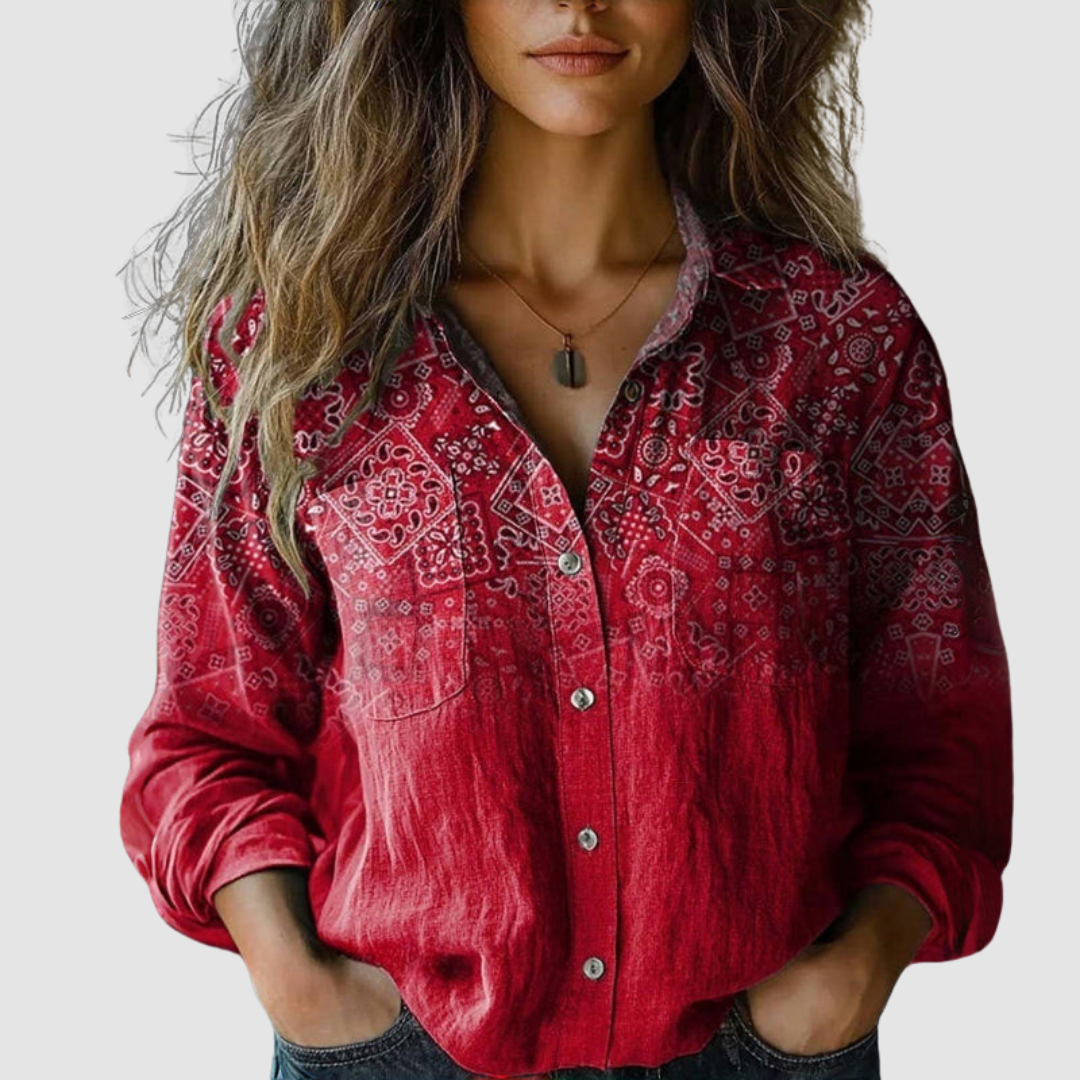 Morena™ | Blusa estampada