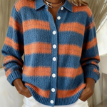 Livia | Cardigan de Tricot às Riscas