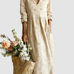LENA | VESTIDO MIDI FLORAL