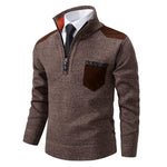 Pullover de Malha - Com Colarinho