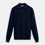 Sweater de Gola Alta com Zíper