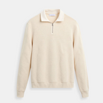 Sweater de Gola Alta com Zíper