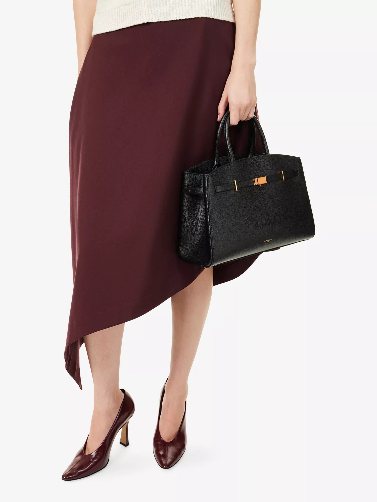 Amélisse - Bolsa de Couro Midi Elegante