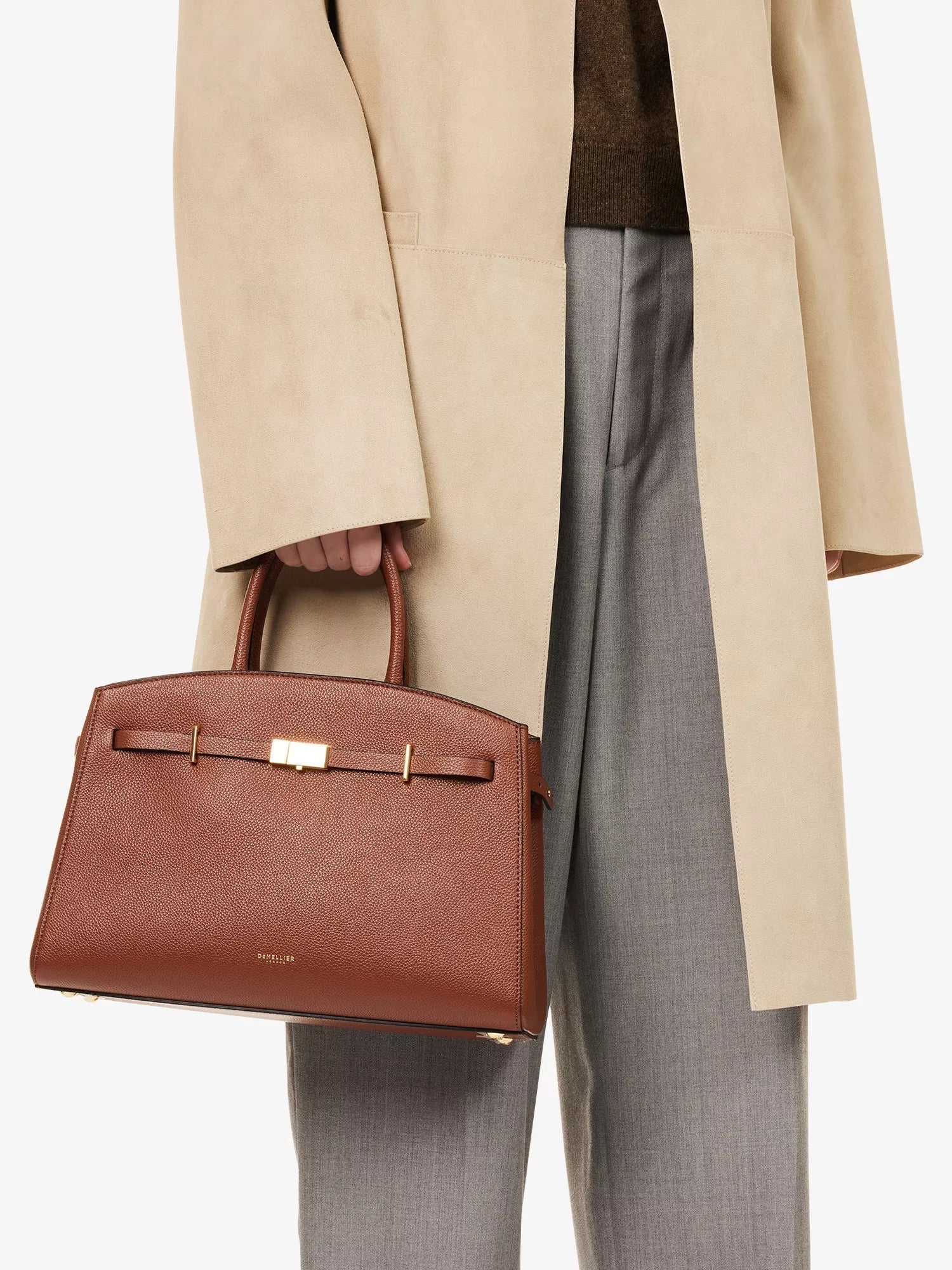 Amélisse - Bolsa de Couro Midi Elegante
