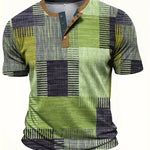 Rodrigo | Camisa patchwork de manga curta