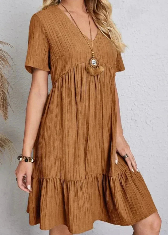 Enora - Vestido elegante que valoriza a barriga