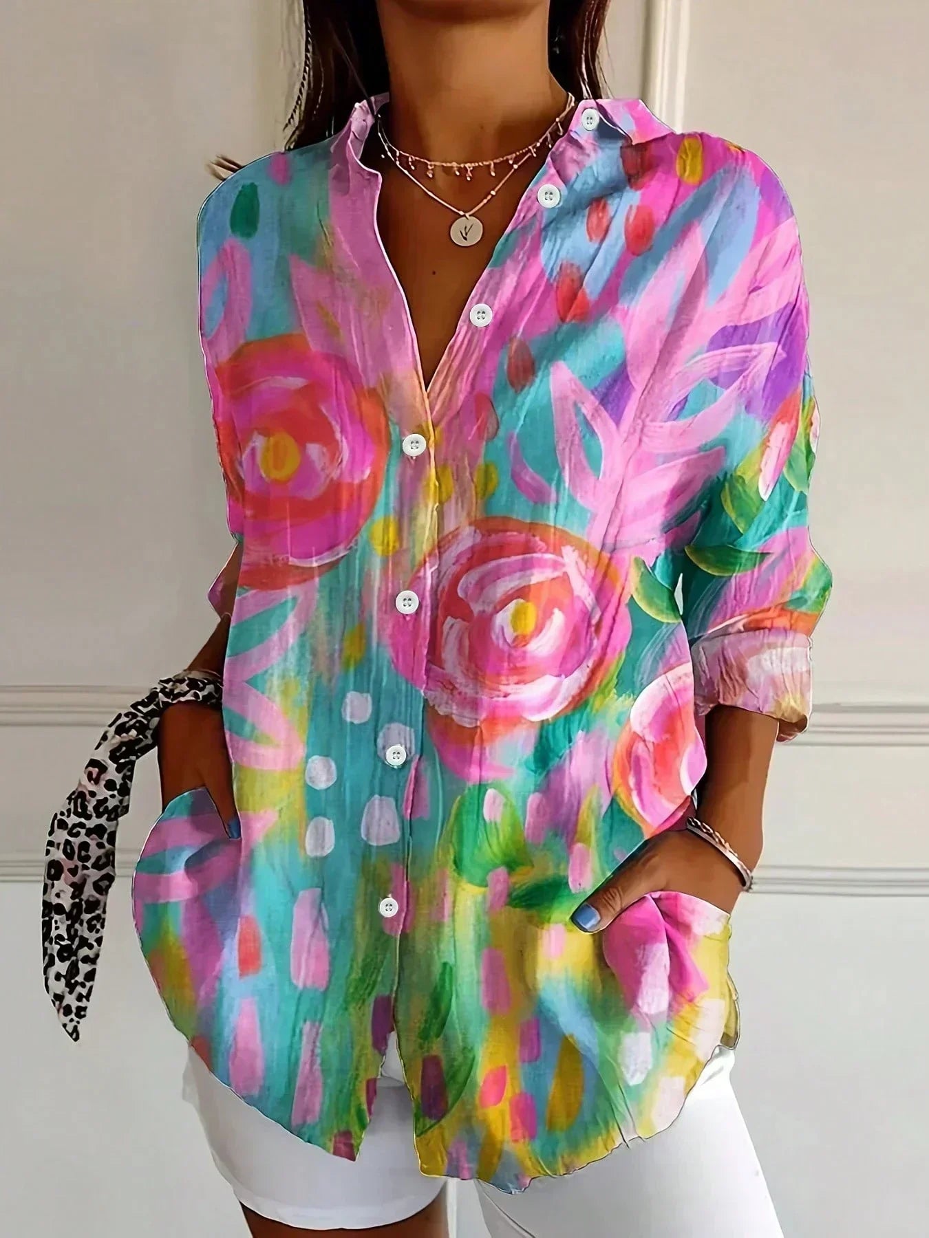 Sadie™ | Blusa com padrões
