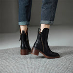 Clara - Botas em pele