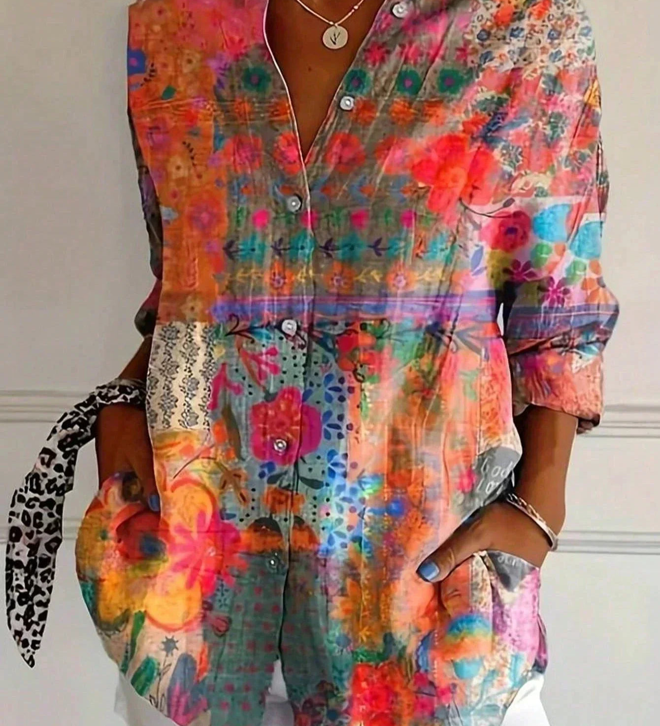 Sadie™ | Blusa com padrões