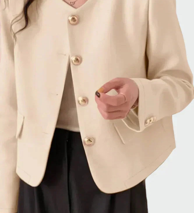 Blazer em linha elegante