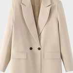 Casaco Oversized com Linha Moderna