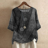 Dakota™ | Blusa retro estampada