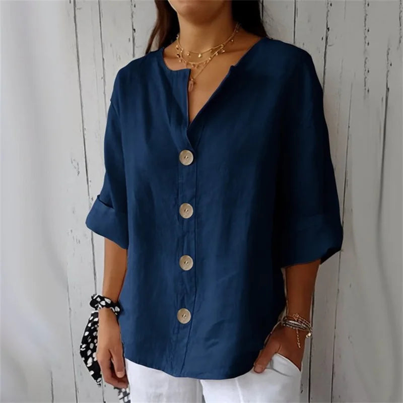 Erlinda™ | Blusa de Verão Descontraída