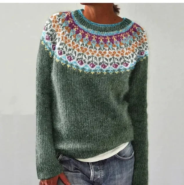 Nathalie | Pullover retro nostalgia