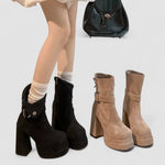 Amália - Botas de estilo urbano com personalidade e confiança
