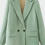 Casaco Oversized com Linha Moderna