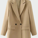 Casaco Oversized com Linha Moderna