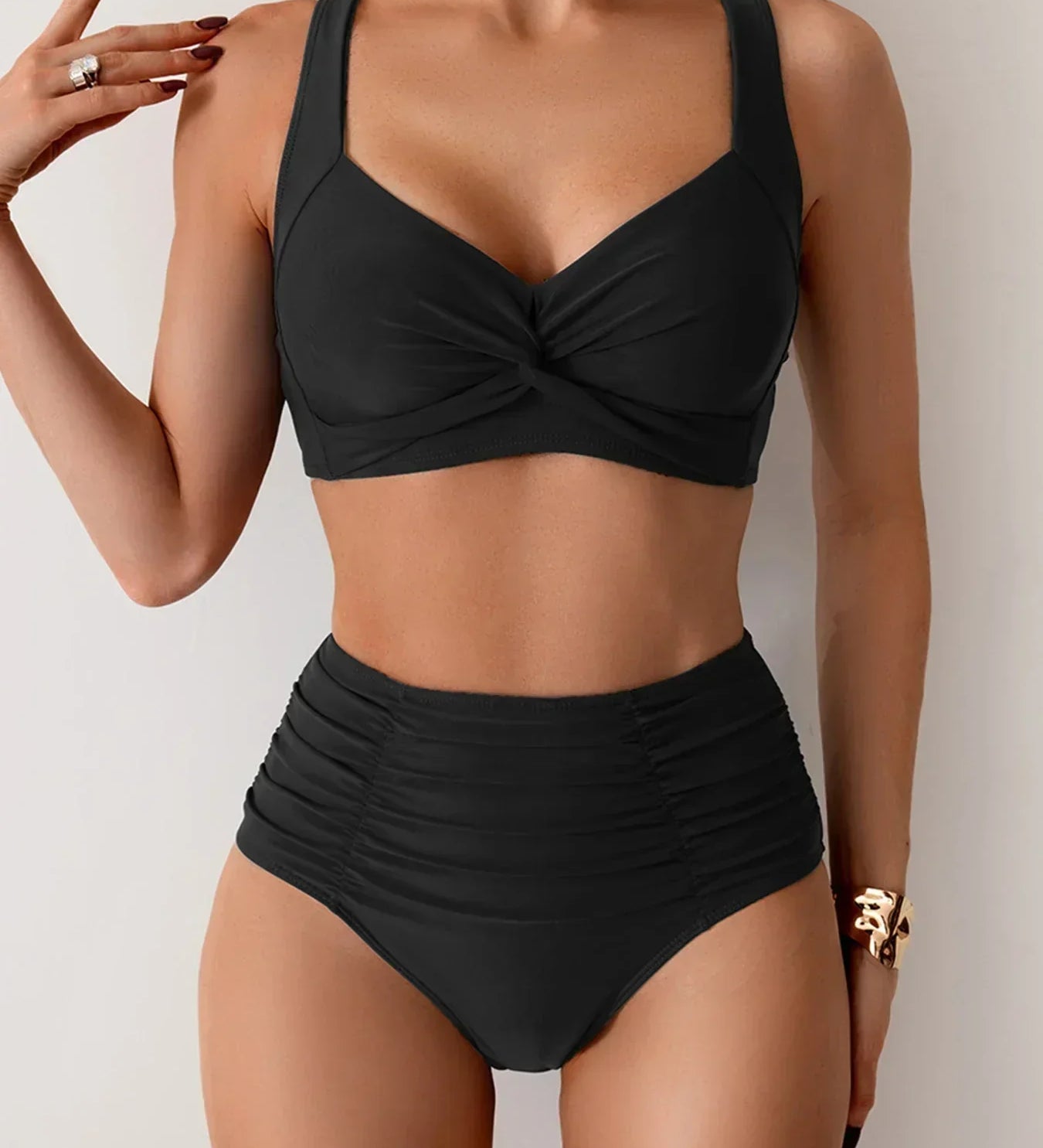 Laluna® | Conjunto de bikini de verão de cintura alta