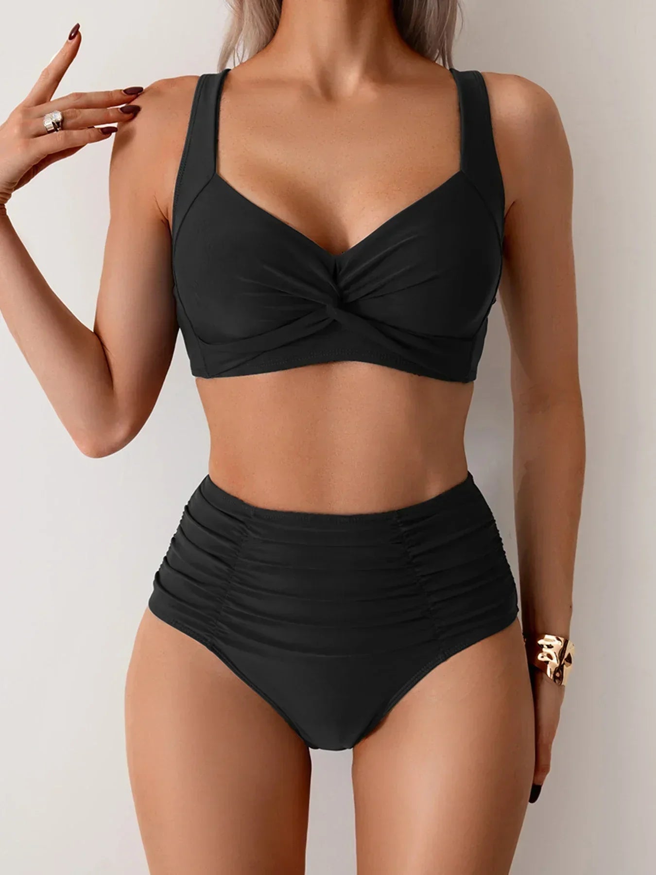 Laluna® | Conjunto de bikini de verão de cintura alta
