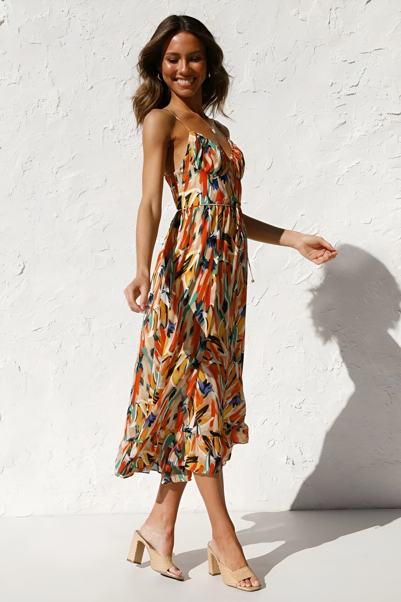 Evelina | Vestido elegante e colorido