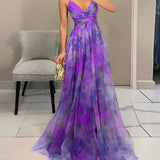 Giselle | Maxi Vestido Urokliwy com Padrão Floral