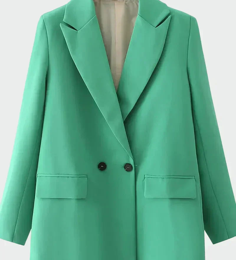 Casaco Oversized com Linha Moderna