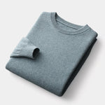 João - Mixed Knit Round Neck Jumper