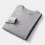 João - Mixed Knit Round Neck Jumper