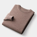 João - Mixed Knit Round Neck Jumper