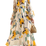 Celine | Vestido Feminino com Padrão Floral