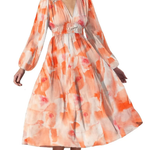 Celine | Vestido Feminino com Padrão Floral
