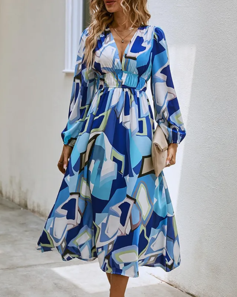 Celine | Vestido Feminino com Padrão Floral