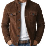 Tommaso | Bomber em Camurça Premium